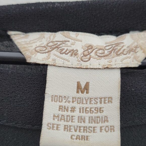 FUN & FLIRT shoulder beaded everning Top  - Picture 6 of 11